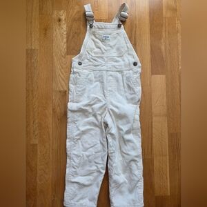 OshKosh B'gosh Cream Lined Overalls